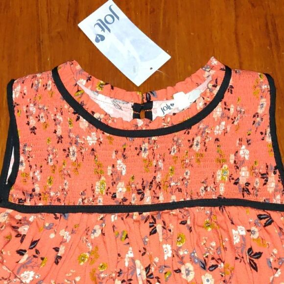NWT Jolt Cold Shoulder Floral Print Blouse - Picture 3 of 5